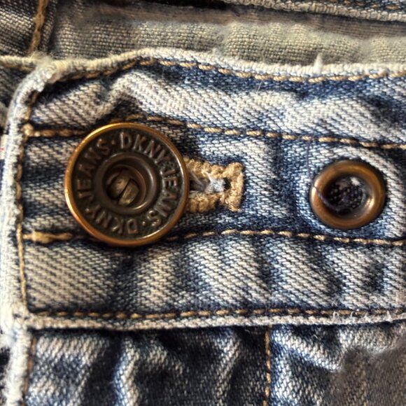 Donna Karan Paint Pants with Vintage 60s Bell Bottom - Upcycled DKNY - Picture 7 of 10